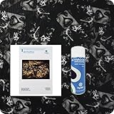 💦 BASIC Kit de hidroimpresión de alta calidad con lámina de hidroimpresión probada en nuestro taller y activador con fórmula inteligente y manual con muchos trucos e instrucciones muy importantes para los comienzos.