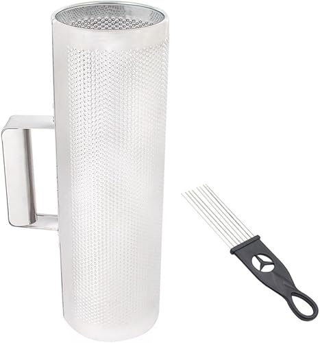 Guiro con raspador, acero inoxidable Metal Guiro Shaker Latin Percusion Instrumento