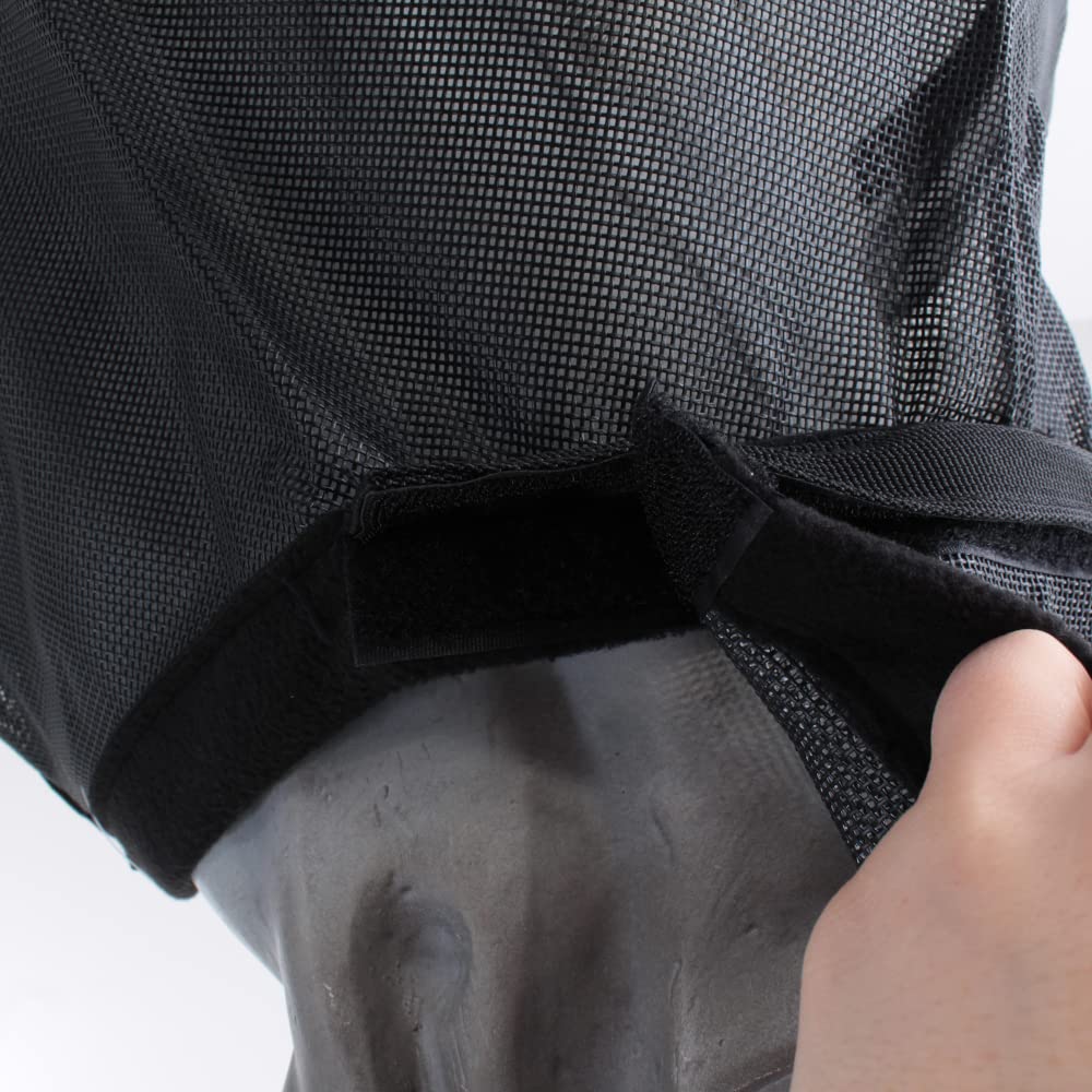 Busse Fliegenmaske Fly Professional, Shetty, schwarz