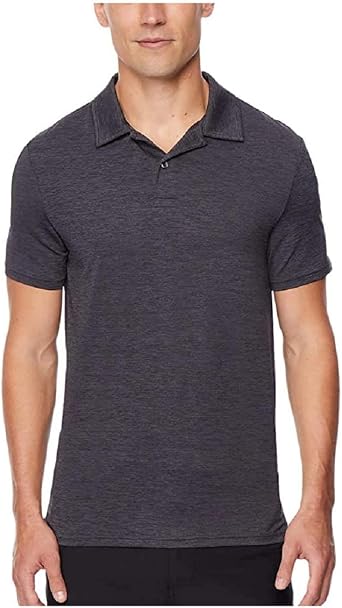 Ultra Lux Polo (Black Space Dye, Small 