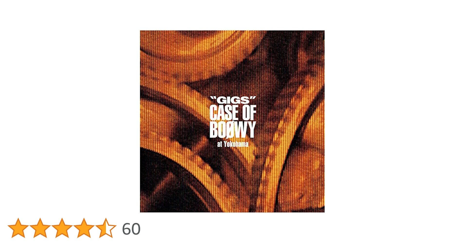 GIGS\" CASE OF BOφWY-THE ORIGINAL BOφWY GIGS