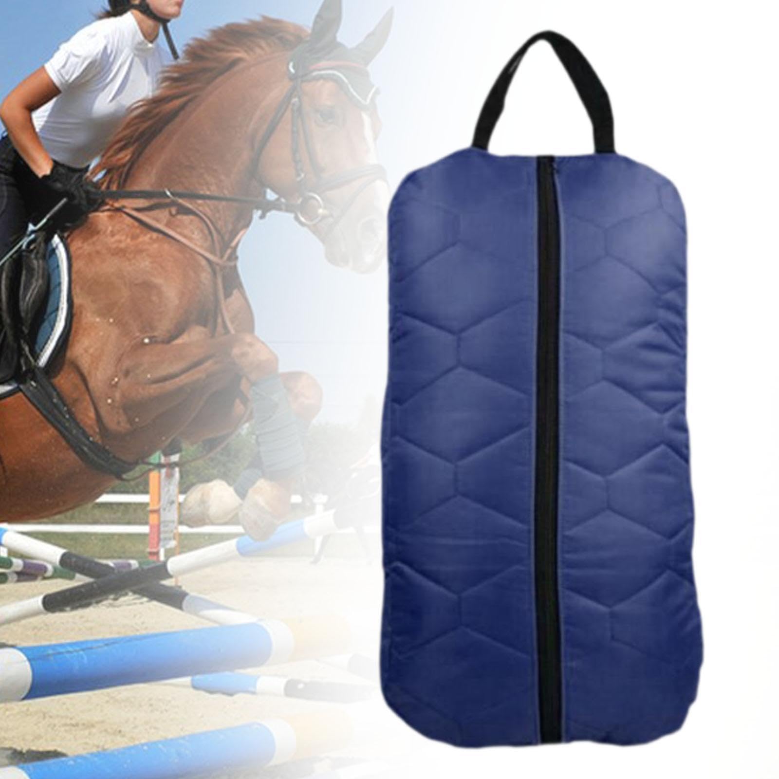 Menolana Bridle Bag for Horses Bridle Halter Storage Pouch Wear Resistant Portable Holder Horse Harness Bag for Equestrianism Equipment