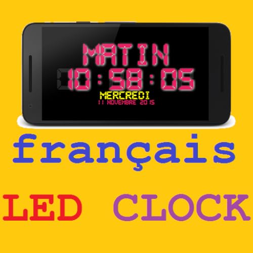France Night LED Clock - //medicalbooks.filipinodoctors.org