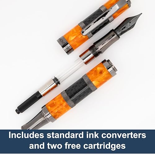 Miniatura 4 de MONTEVERDE USA Regatta Sport Pluma Estilográfica (Naranja) - Punta Omniflex