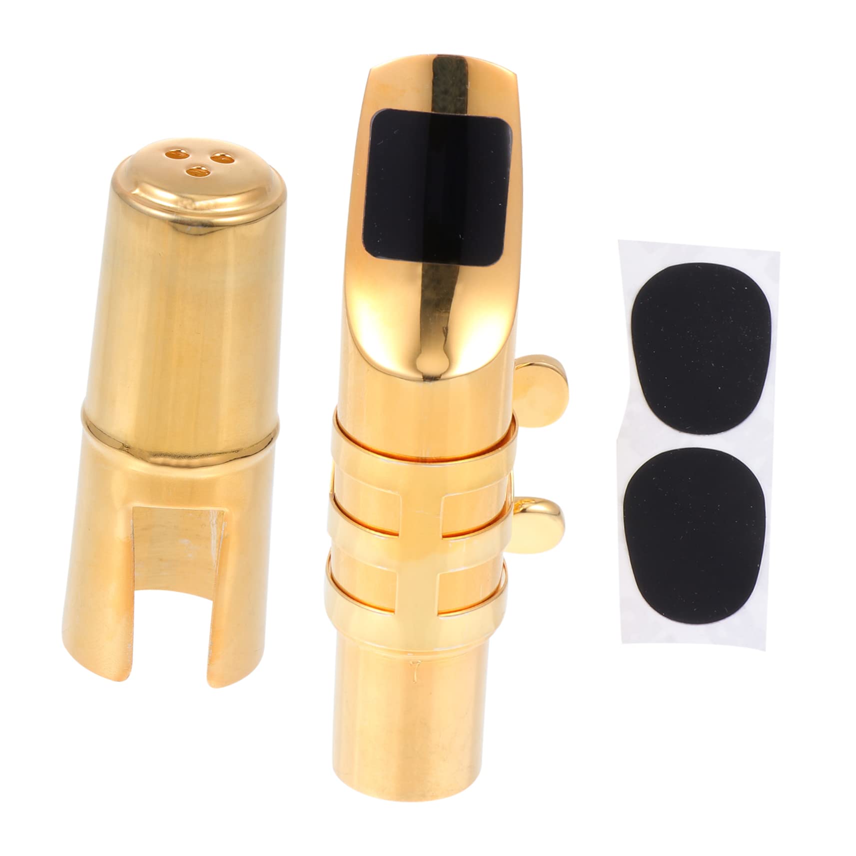 Toddmomy 1 Set Saxophone Mouthpiece Kit Professional Music Instrument Accessories Workmanship Easy Installation Use for Musicians Students