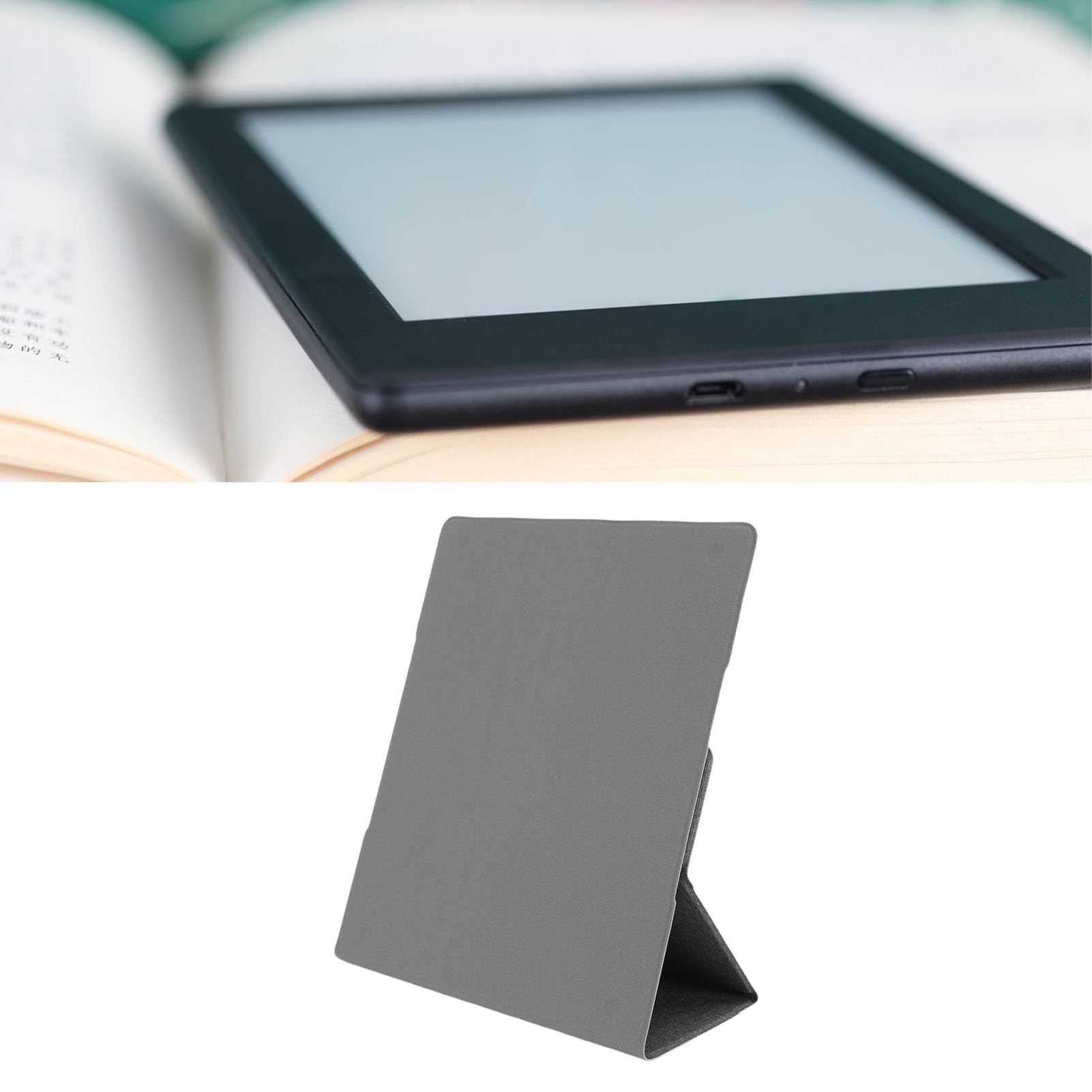Amazon Kindle Scribe 本体 10.2インチとケース OVAQUIXI Scribe Leather Case, Lightweight with Magnetic Stand