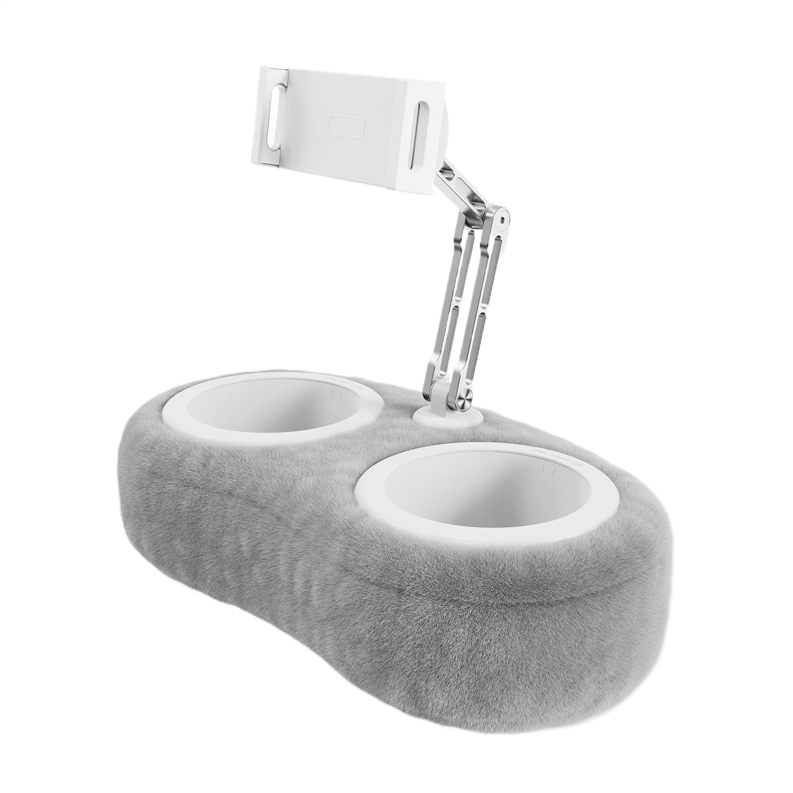 Supporto Tablet a Cuscino Supporto Girevole per Telefono | Portatable Regolabile per Toeletta Divano Scrivania con Base Girevole