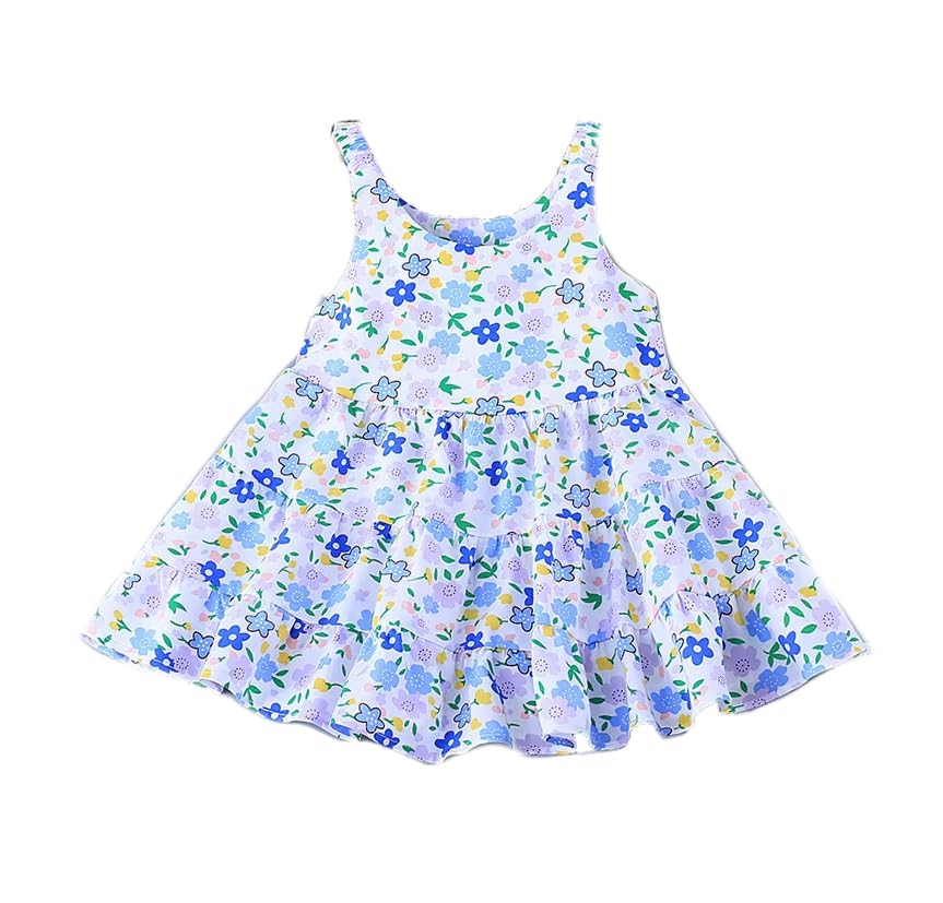 Image of Bold N Elegant - Be Bold Inside & Elegant Outside Baby Girl's Midi Frock