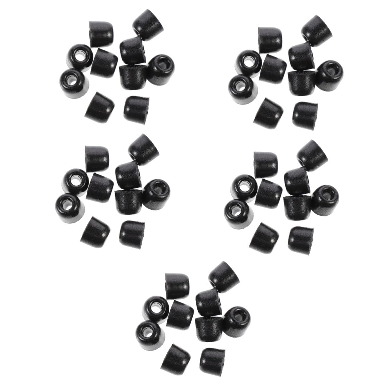 UKCOCO 50pièces Embouts De Remplacement Mousse pour Écouteurs Intra-Auriculaires Accessoires Anti-dérapants Conception Ergonomique du Bruit Confort Optimal