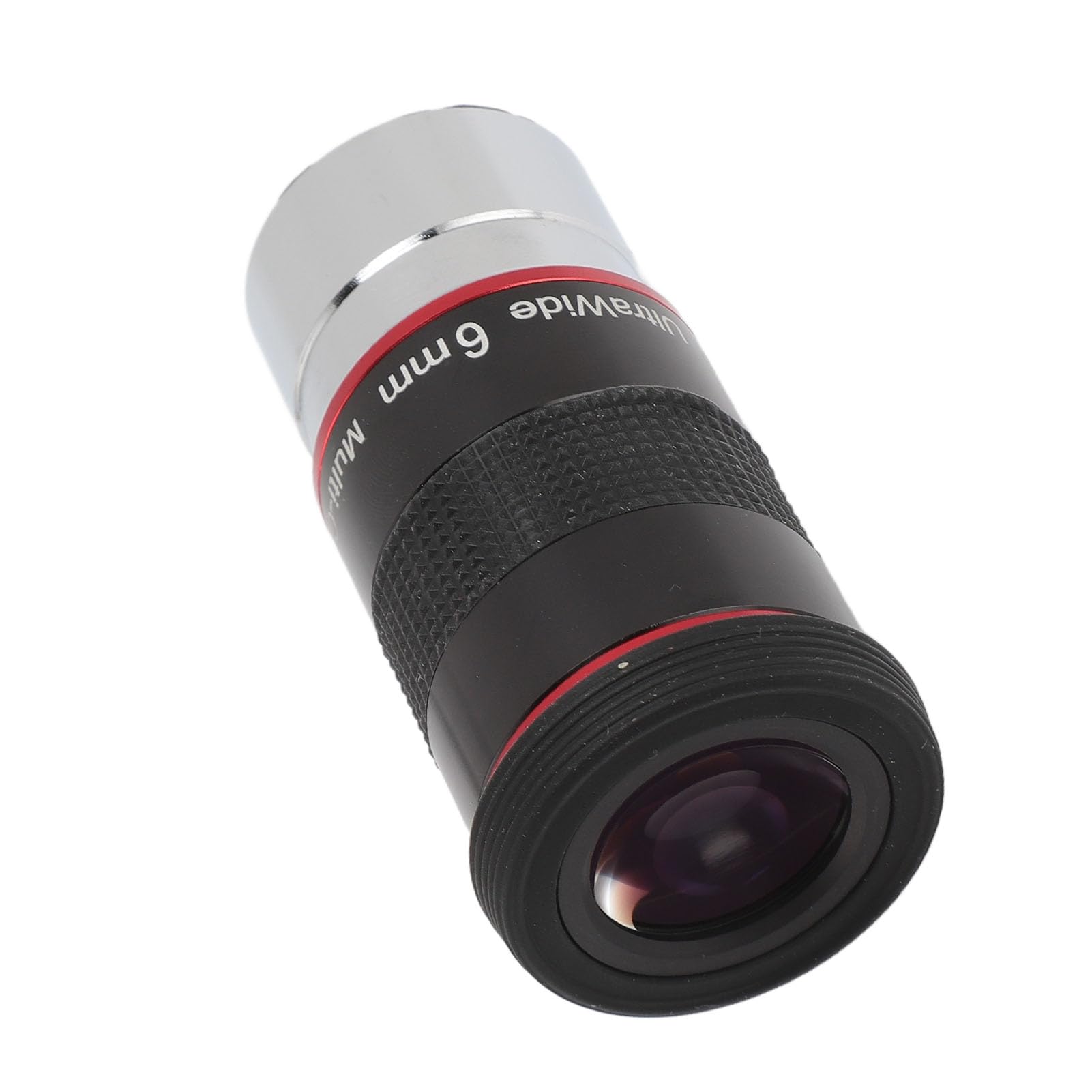 Tbest Télescope Oculaire 1,25 Pouce 68 Degrés Grand Angle 6 Mm Astronomique pour L'observation de la Lune Accessoire en Alliage en Aluminium Verre Optique