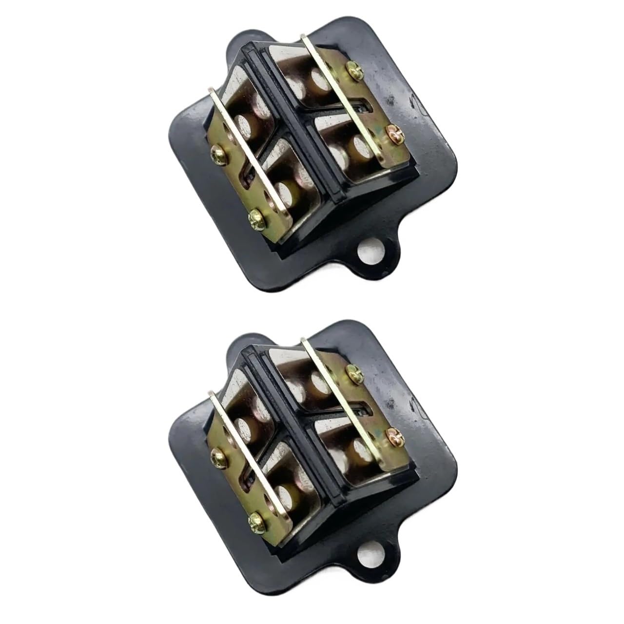 Reed Valve Membran Assy Fit for Gilera 50cc Moped Scooter Valves Carburetor Intake Plate(2PCS)