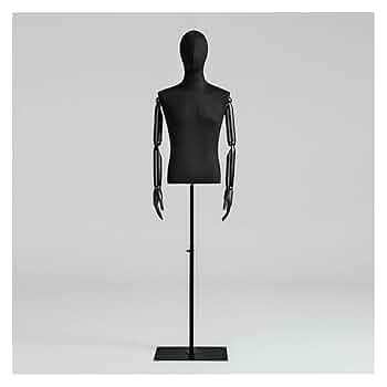 黒 マネキン 布製 約160cm 黒 マネキン 布製 約160cm マネキン・トルソーの通販・販売
