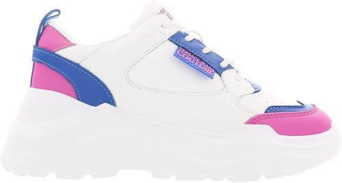 Miniatura 3 de Versace Jeans Couture White Blue Signature - Tenis de moda para mujer, BlancoAzul