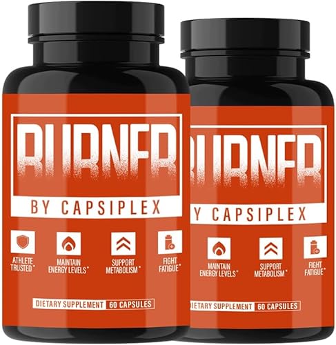 nutradash Capsiplex Quemador Capsiplex (2 unidades) - Quemador Capsiplex para hombres y mujeres - Pastillas de dieta Capsiplex (120 cápsulas -