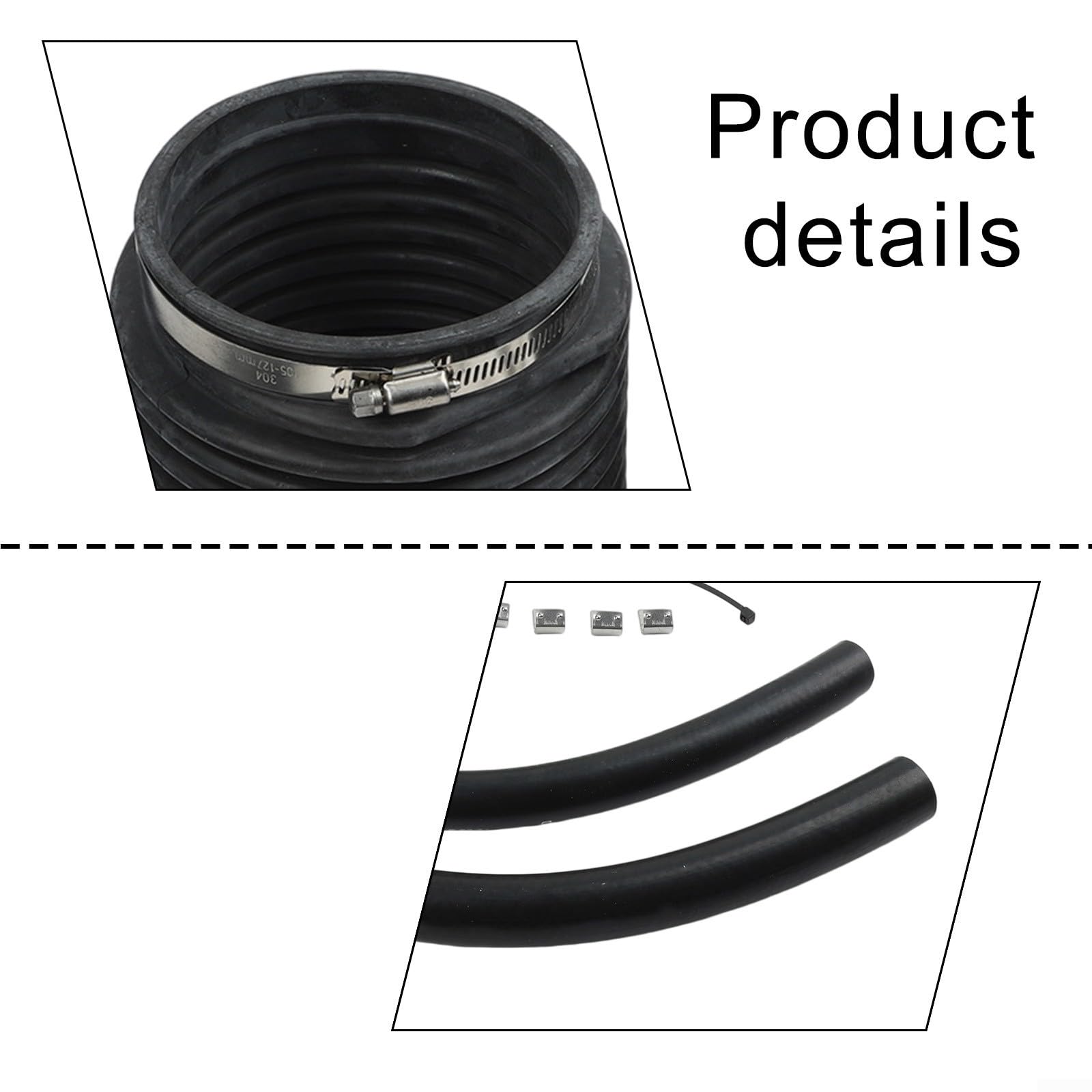 Kit soffietto di riparazione dello specchio di poppa per MerCruiser One Gen 1 R Stern Drive sostituisce 30-803097T1 Include giunto a U Soffietto del cambio Cuscinetto Gimbal Guarnizione per