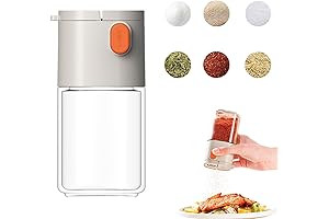Seasoning Container: 0.5g Salt Dispenser & Seasoning Bottle