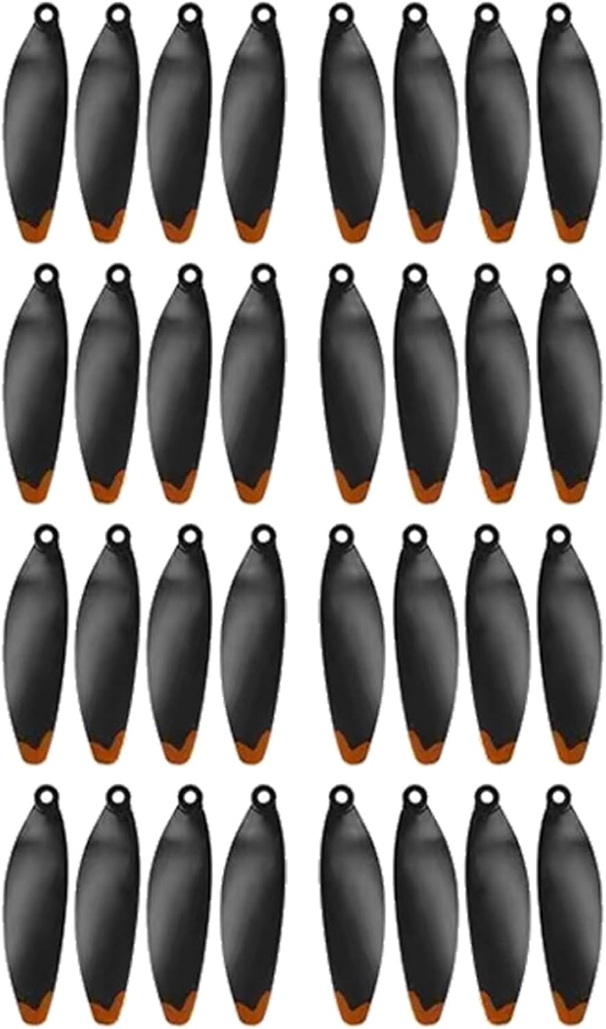 Drone Propellers, P8 PRO Drone Propeller Props Maple Leaf Wing Blade Spare Part for P8 PRO Drone Accessories (Color : 32PCS)