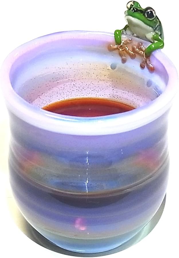 Amazon Co Jp Frog Glass 雨蛙 Kengtaro ケンタロー ガラス 蛙 硝子 フロッグ カエル 芸術 おしゃれ コップ グラス 作家 ユニーク インテリア 置物 湯呑 プレゼント ギフト かわいい Kengtaro ケンタロー ホーム キッチン