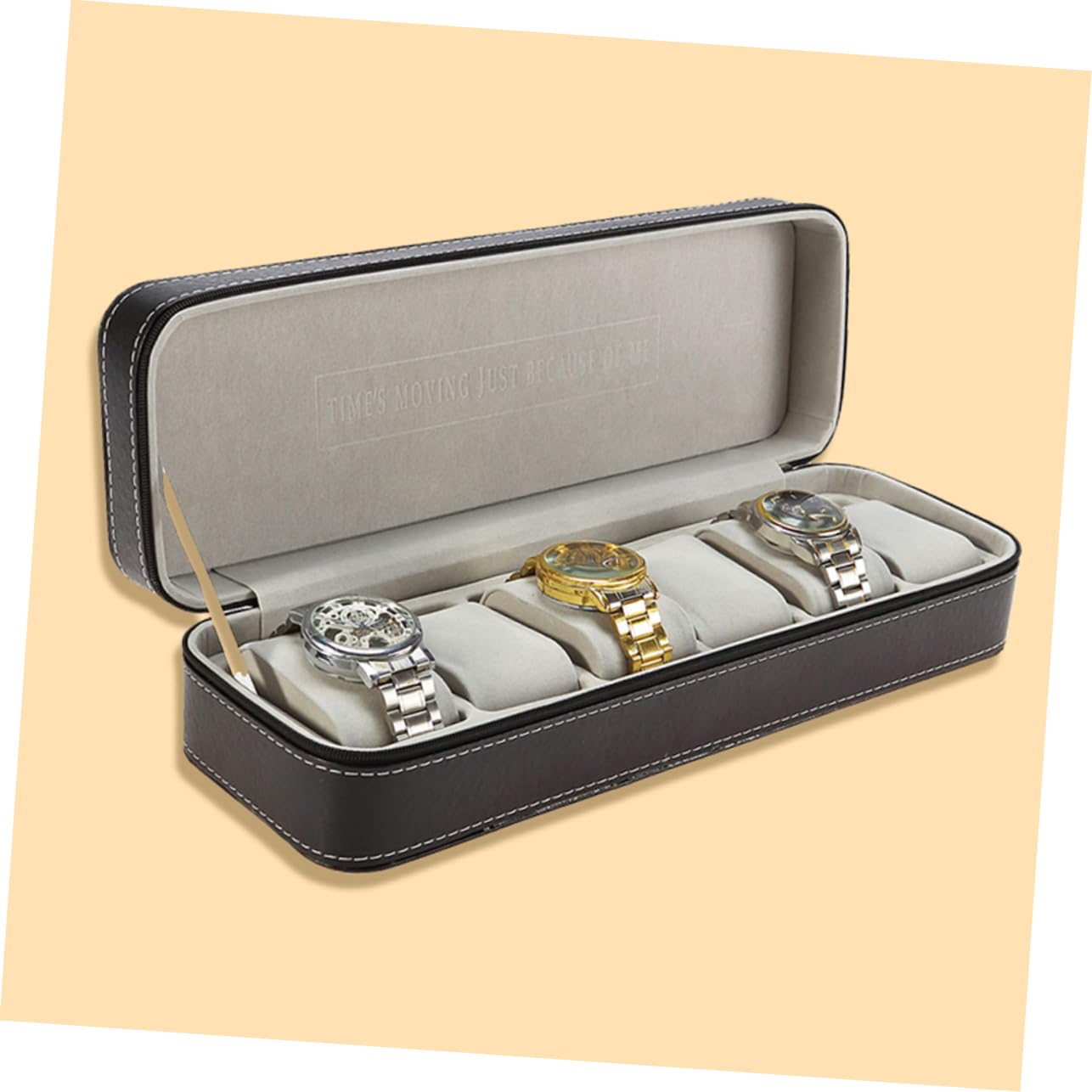 COLLBATH Estuche De Reloj Creativo Caja Relojes Organizador Caja Guarda Relojes