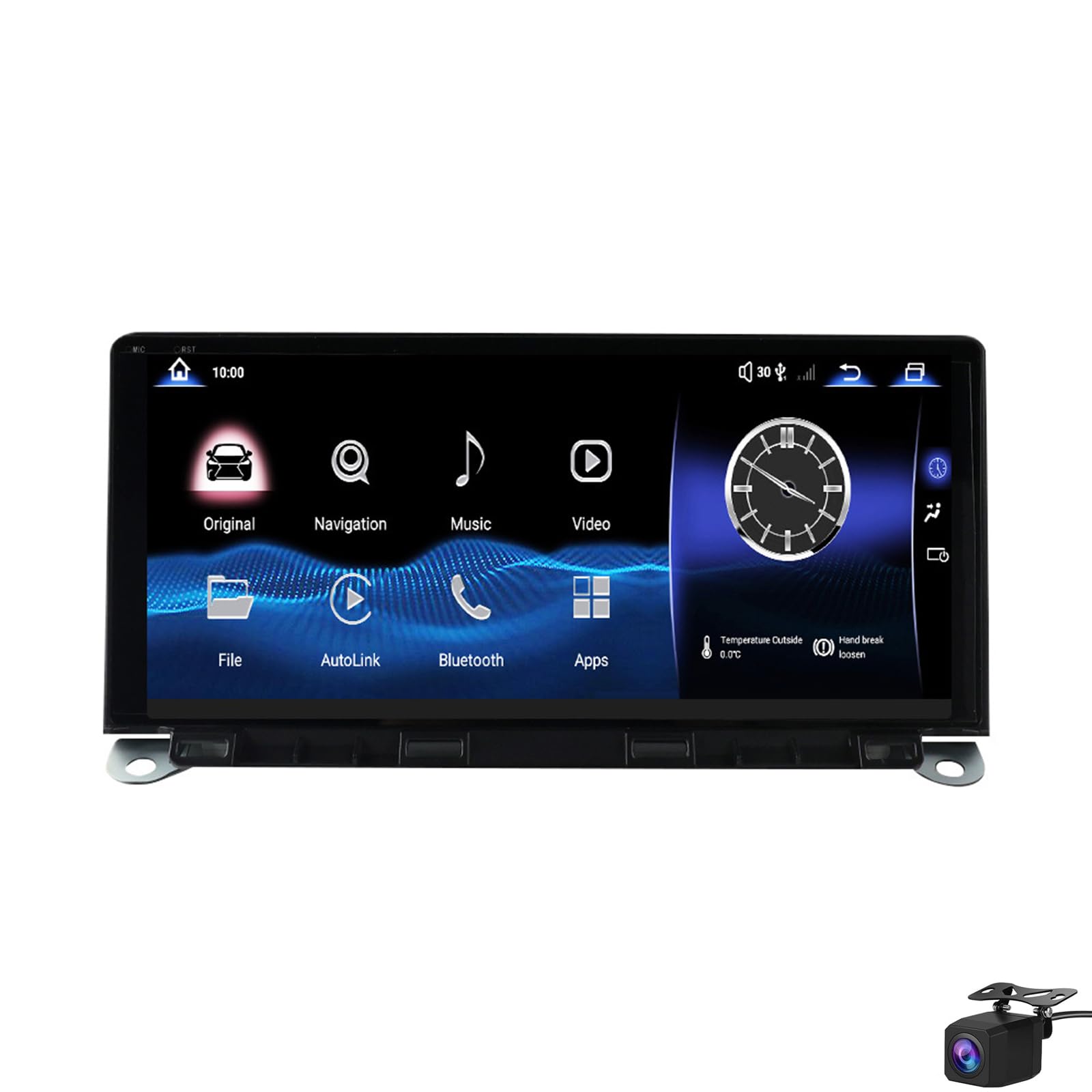LiteGauge 10.25inch Wireless Carplay Car Radio Stereo for LEXUS NX200 300 2014-2020 Android Auto Bluetooth Mirror Link Backup Camera Support Original Car Function(Size:8CORE 8+256G,Color:B)