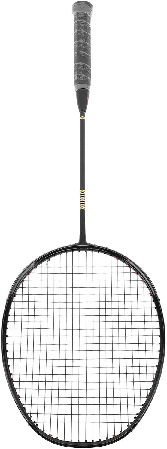 Ultralight Badminton Racket, Premium Stability Carbon Fiber Badminton Racket Professional for Backyards Gym