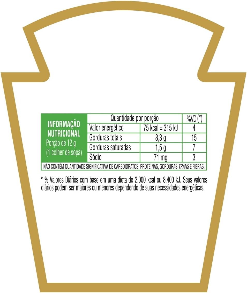 Maionese Heinz Alho Tostado com Ervas 215G