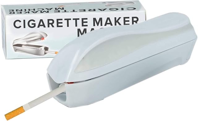 Cigarette Maker Machine Easy Tobacco Injector Manual Cigar Cigarette Operator Smoking Rolling Machine Mini Cigarette Filler Portable Handy Tool - Make Your Own Cigarette