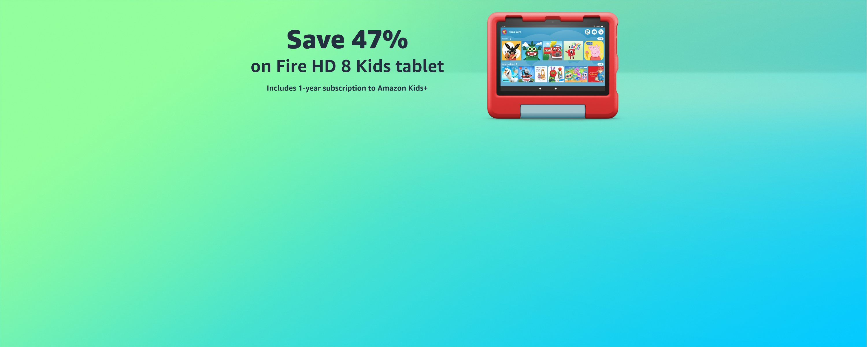 Save 47% on Fire HD 8 Kids Tablet