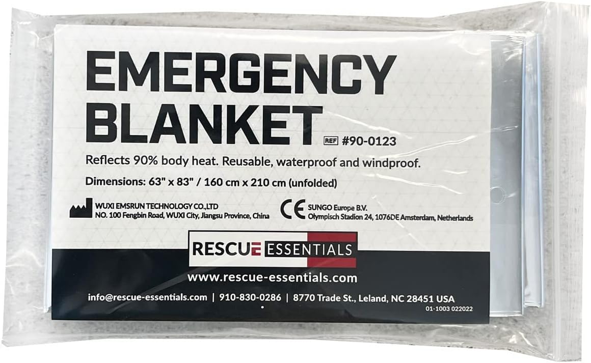 Rescue Essentials Mylar Emergency Blanket (1)