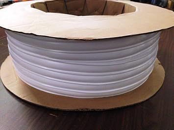 Automotive Authority LLC White Vinyl 3/4" Insert Molding Trim Screw Cover RV Camper Travel Trailer White, 100 ft