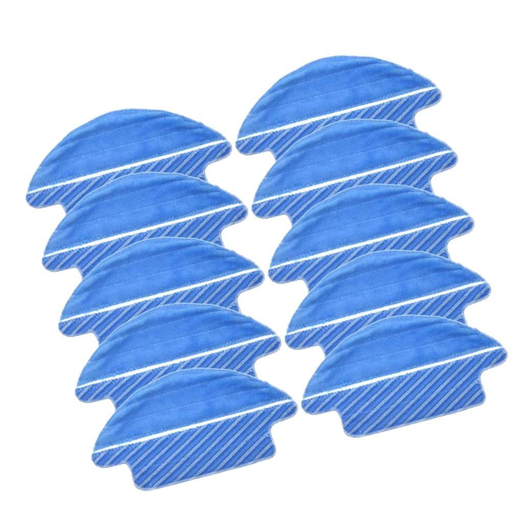 UBERSWEET® 10pc Mop Cloth Replacement Part for Conga Sweeper 3090 Series Vacuum Cleaner-image-11