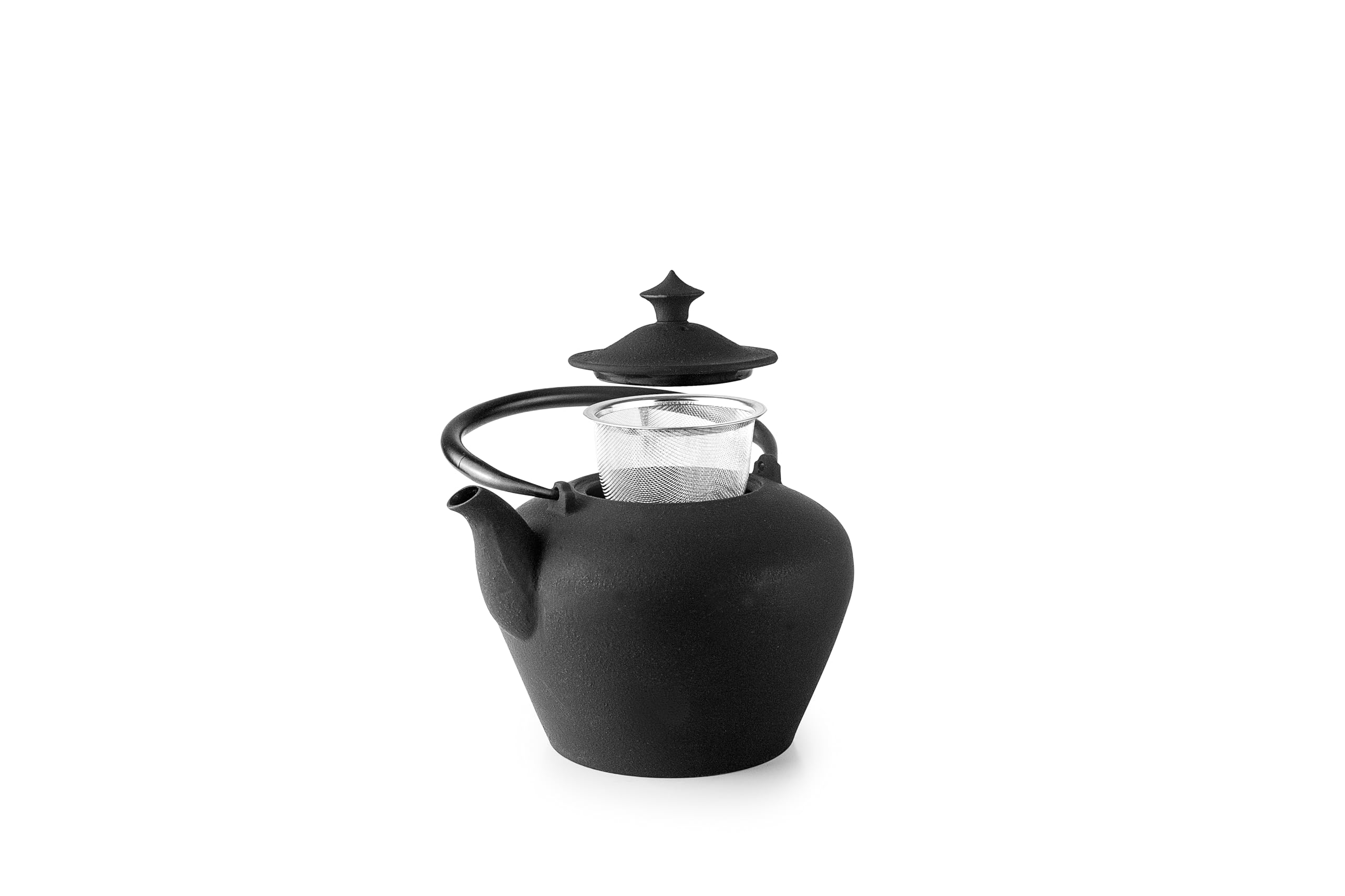 Teiera Ichendorf Théière En Fonte Graffiti Ibili 0,35L - Intérieur émaillé - - Garde Chaud Longtemps Compatible Induction