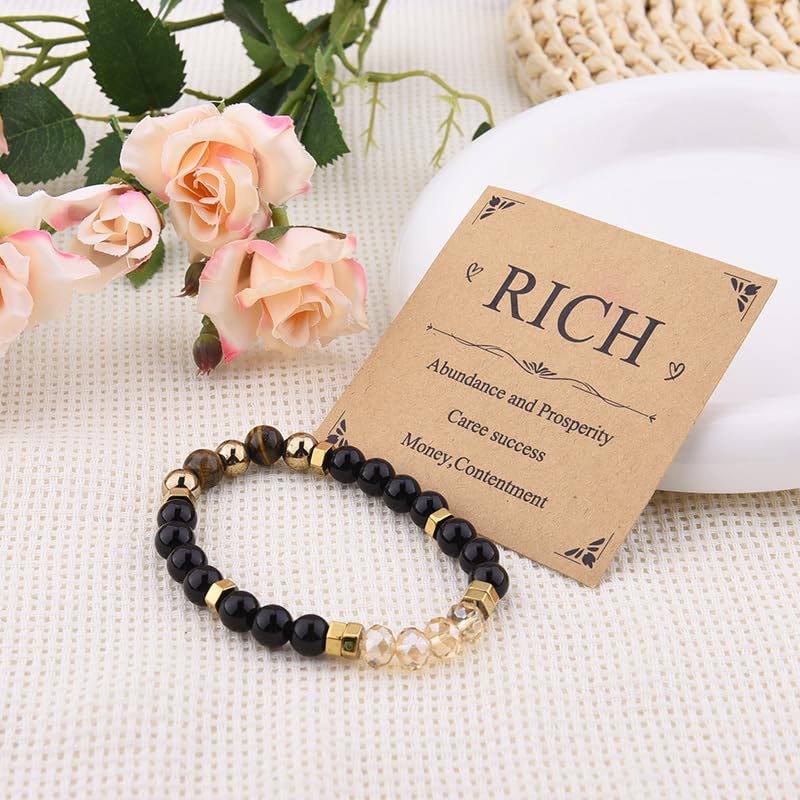Pulsera Sisadodo Natural Stone Lucky Charm Unisex miniatura 7