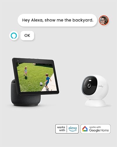 Miniatura 8 de youkey S320 Cámara magnética sin cables 2.5K QHD cámara de seguridad con doble banda WiFi 6, almacenamiento integrado de 8 GB, visión nocturna a