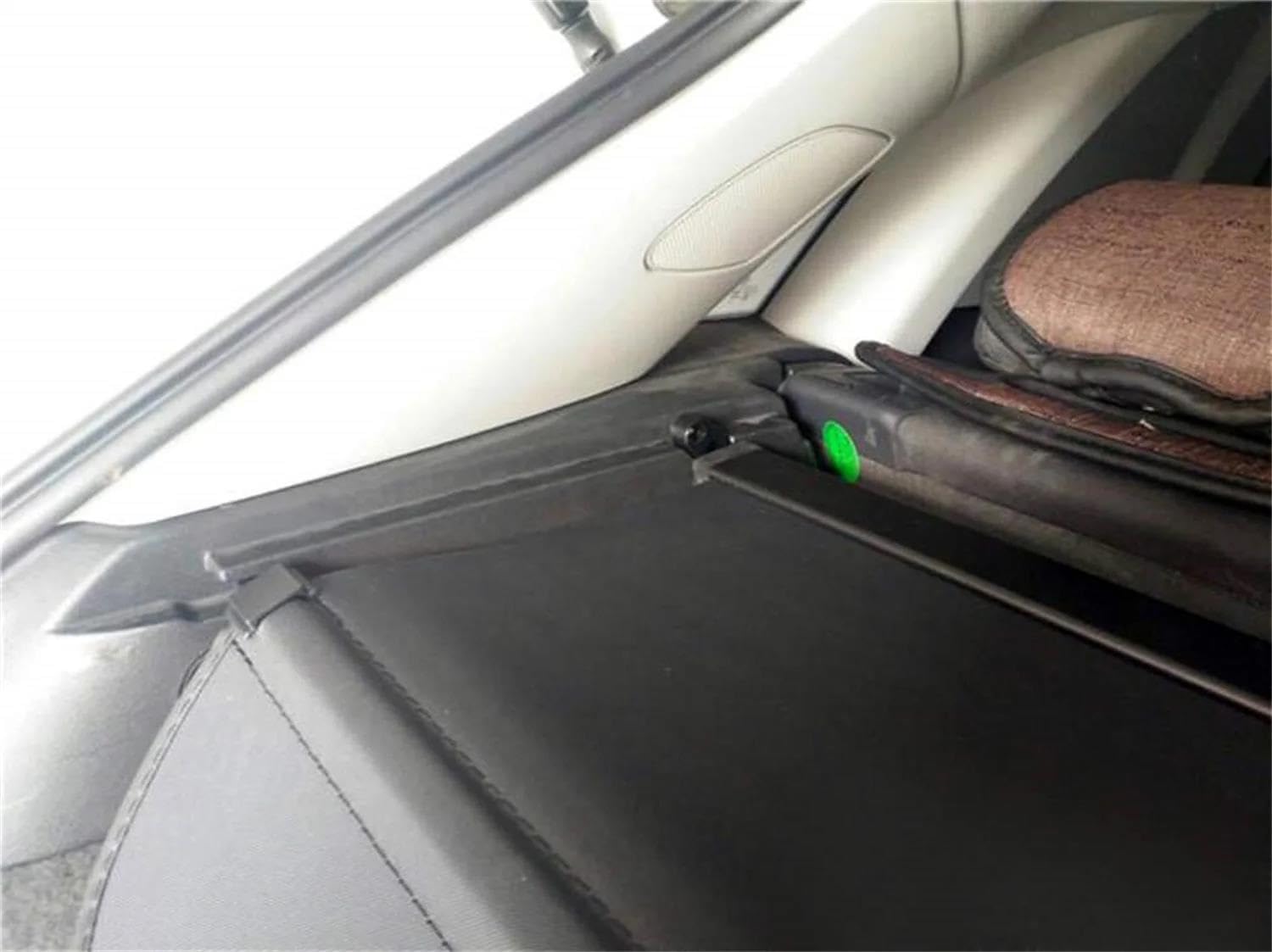 For Q3 2013-2017 Car Retractable Rear Trunk Cargo Cover Security Shield Shade Luggage Sturdy Boot Cover