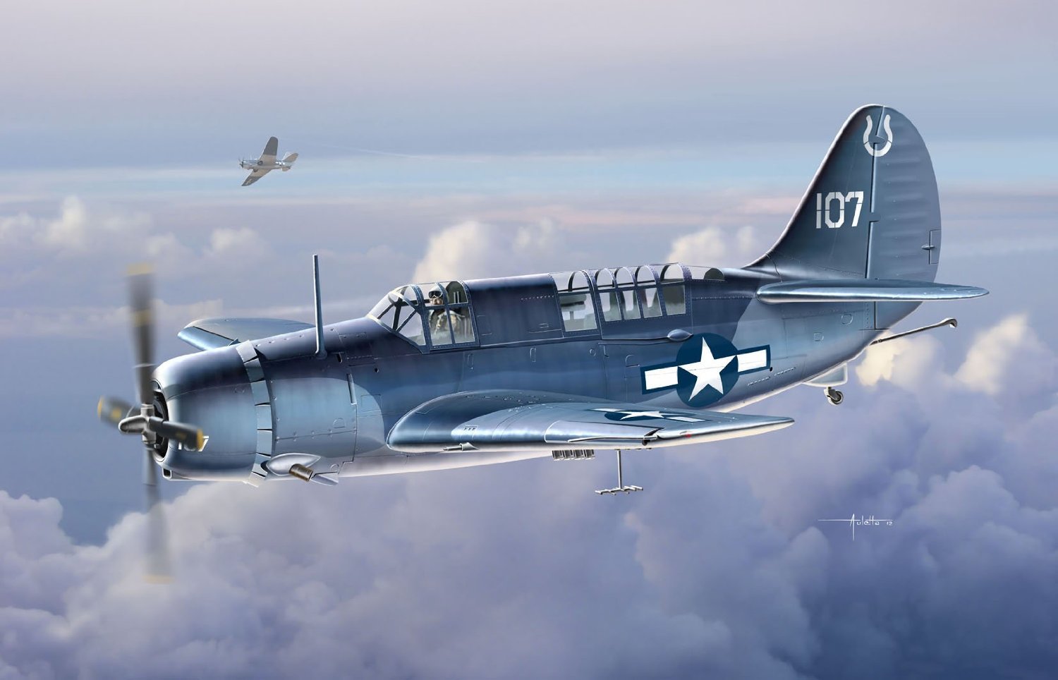 ★未展示品★ホビーマスター SB2C-3 ヘルダイバー 1/72 武蔵撃沈モデル ☆未展示品☆ホビーマスター SB2C-3 ヘルダイバー 1/72 武蔵撃沈