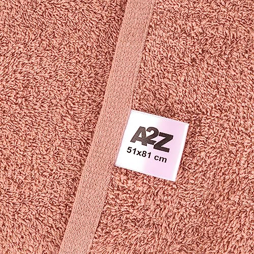A2Z Luxurious 100% Cotton Blush Pink Color Towel 500 GSM Soft Absorbent Hand Towel (51x81 cm) - Cosy Home Interiors A2Z Luxurious 100% Cotton Blush Pink Color Towel 500 GSM Soft Absorbent Hand Towel (51x81 cm) - Image 4
