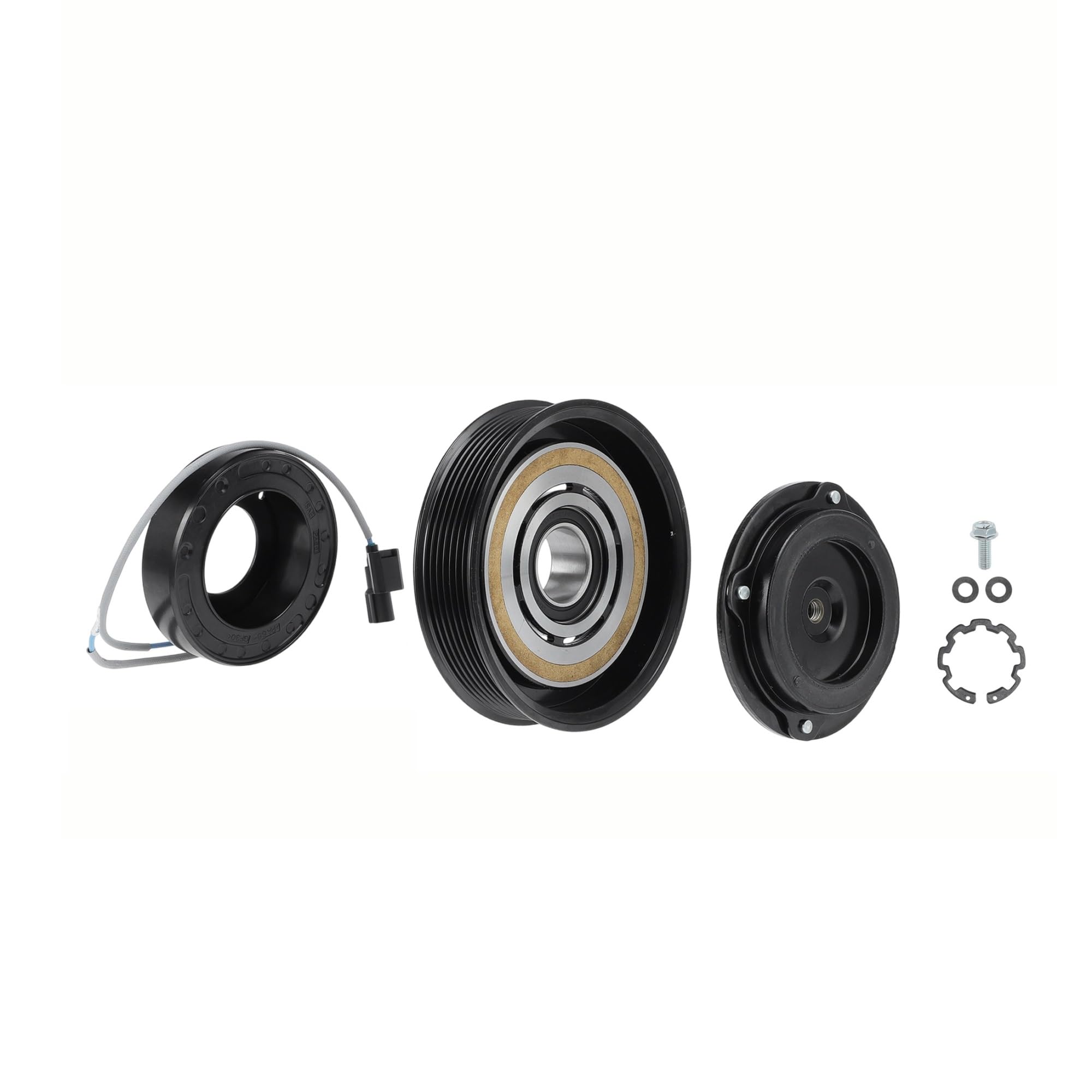Ehysyn One Color Ac Bypass Pulley Fit For Fit For Accord Crosstour 38810R40a01 Air Conditioner Ac Compressor Clutch Kit