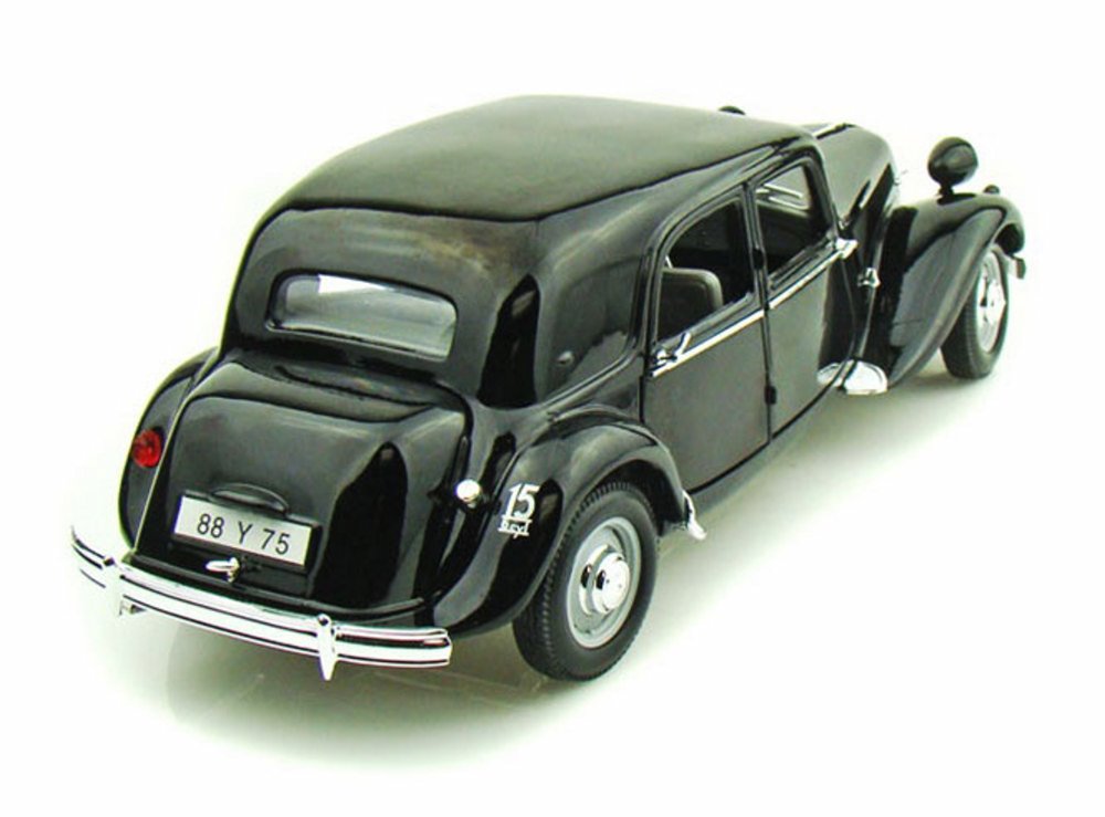 1952 Citroen 15CV 6 Cyl, Black - Maisto Special Edition 31821 - 1