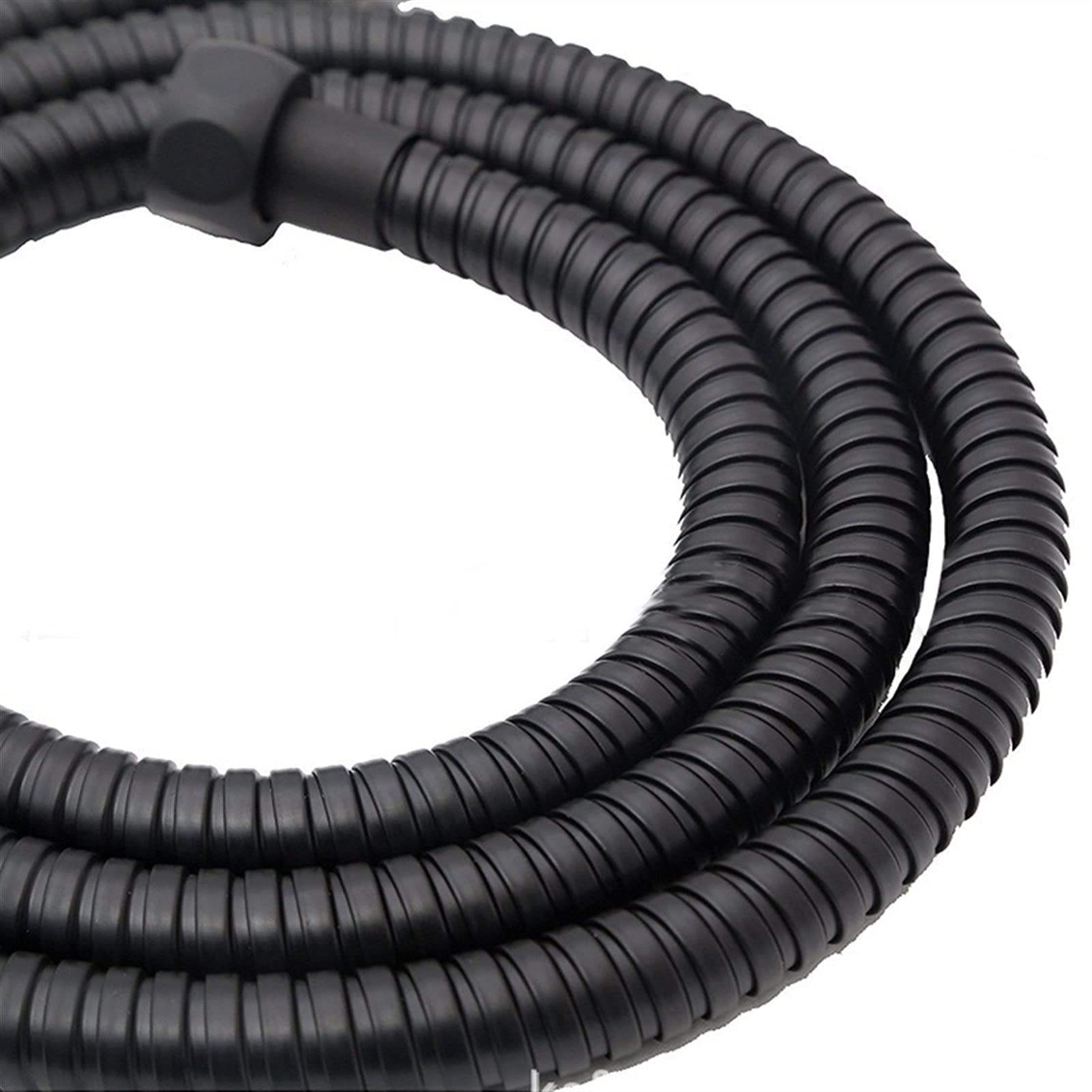 Tuyaux de plomberie, Tuyau de Chauffe-Eau, Tuyau de Douche Flexible, Tuyau de Douche Noir 150 cm Tube de Douche en Acier Inoxydable Flexible Tuyau de Salle de Bain doré plomberie Brillant
