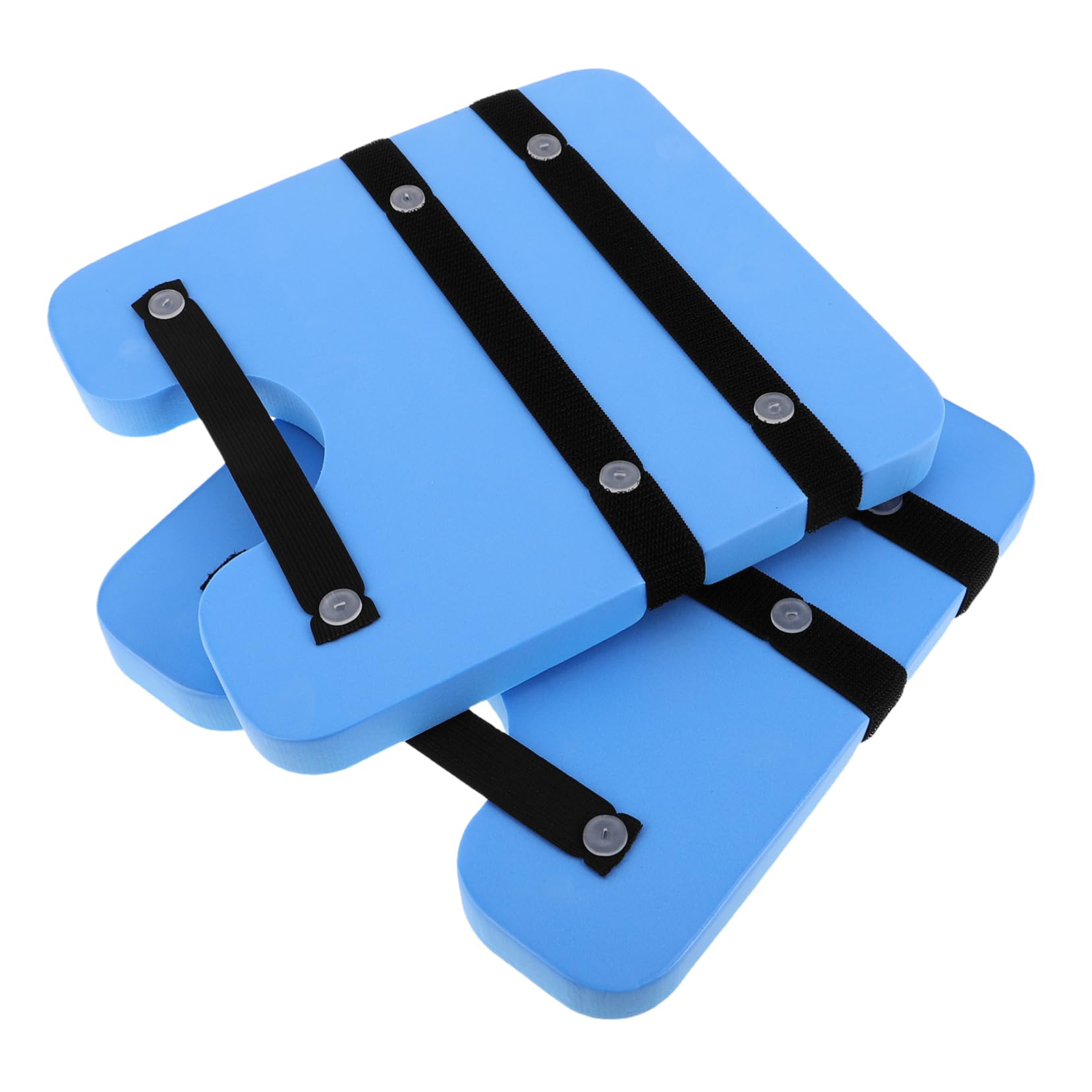 Anneome 2pcs Eva Foam Swimming Sleeves for Pool Exercise Water Aerobics Float Cuffs Adjustable Fastener for Fitness Training
