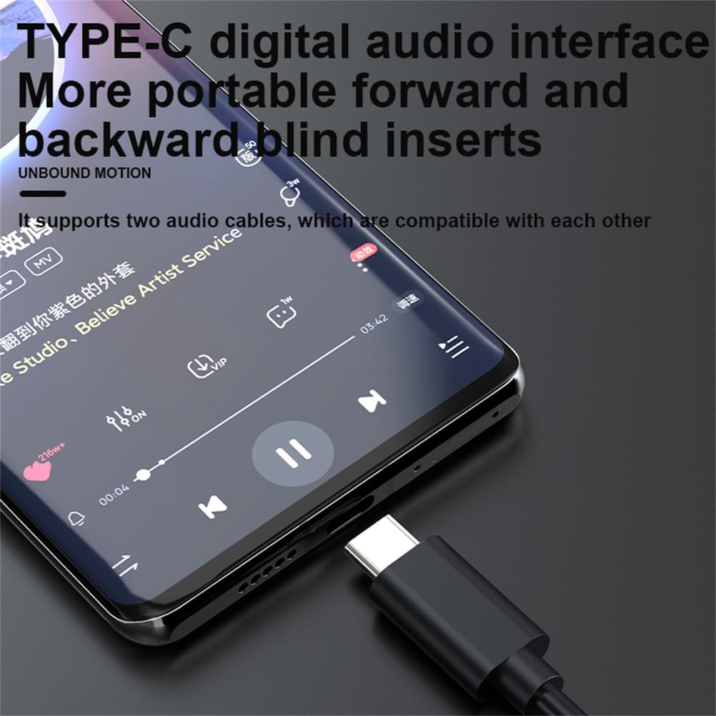 Wired Bone Conduction Bluetooth Headphones with 3.5Mm/Typec Wires,Open-Ear Bluetooth 5.3 Headphones with Microphone, IPX4 Waterproof Earphones for Cycling Workout Hiking