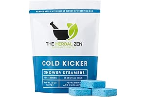 Cold Kicker Shower Steamers - Breathe Easy Shower Bombs