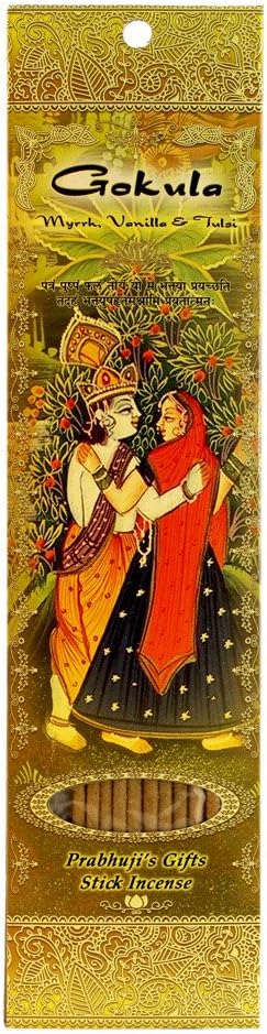 RAMAKRISHNANANDA Incense Stick Gokula Myrrh, 1 EA