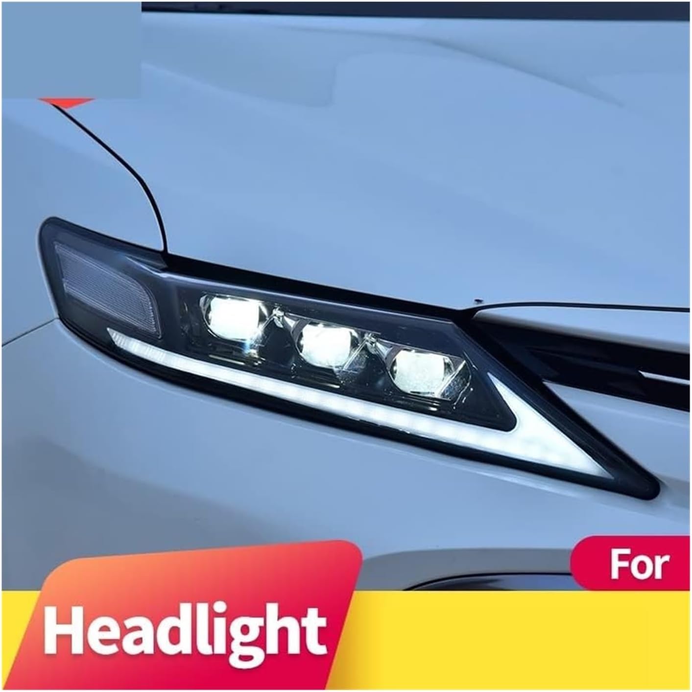 トヨタ 70カムリ LEDデイタイムランニングライト スモークタイプ