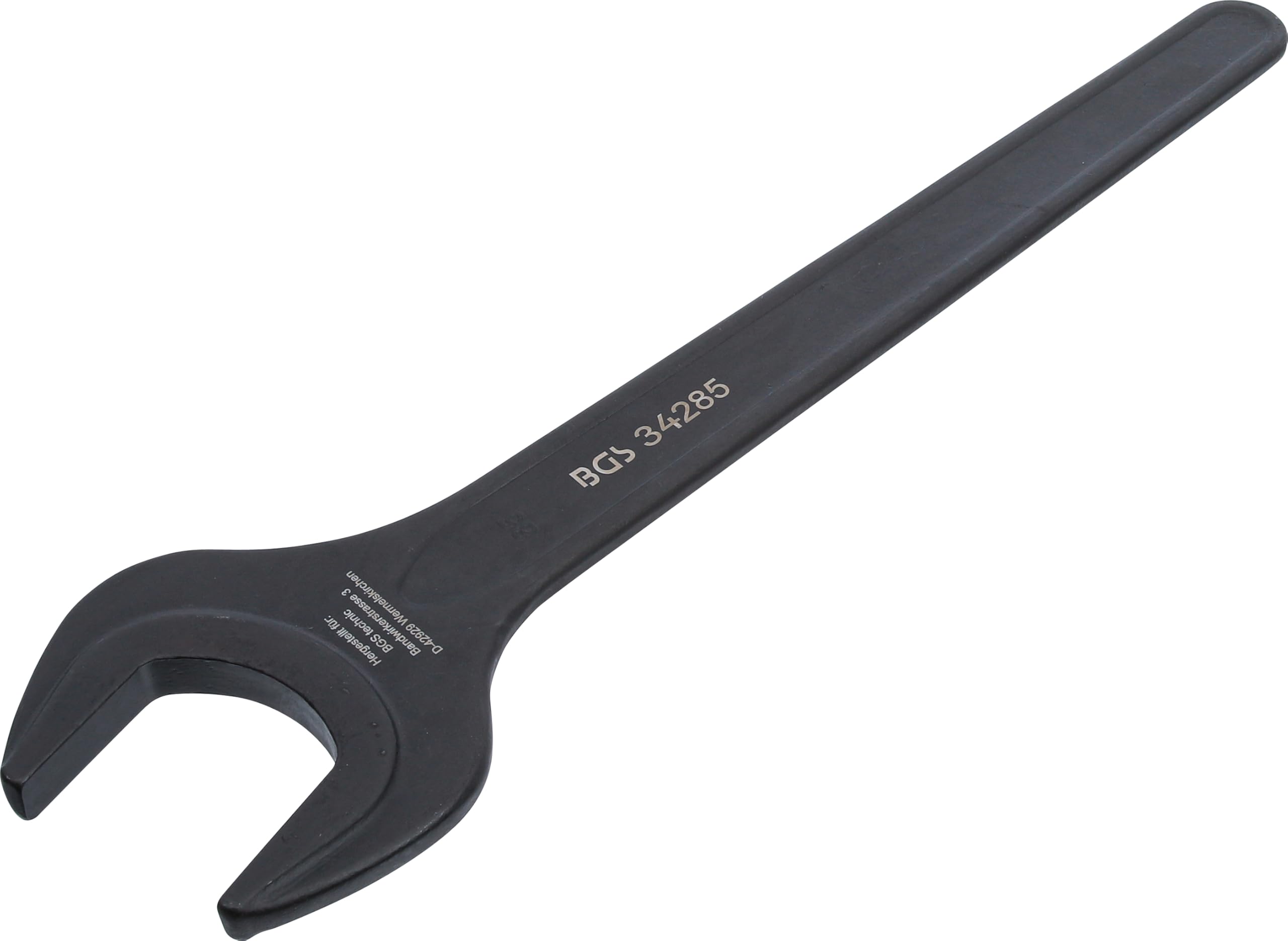 Clé à fourche pour desserrer les gros écrous grippés de 85 mm DIN 894 modèle BGS 34285