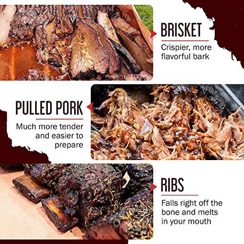 Pink Butcher Paper Roll - 24 Inch By 175 Foot Roll Of Food Grade Peach Butcher Paper For Smoking Meat - Unbleached, Unwaxed And Uncoated Kraft Paper Roll - Made In The Usa #TOP6