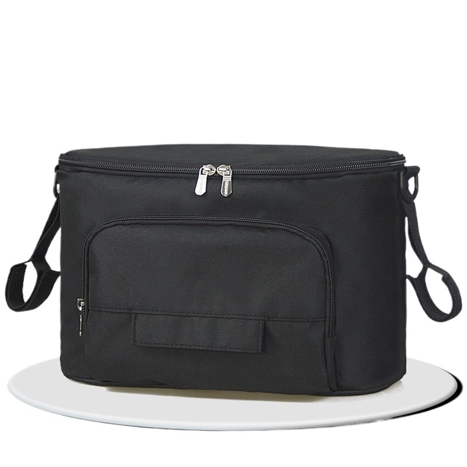 Mama Tasche Wasserdichte Windel Tasche Große Kapazität Mama Reisetasche Multifunktionale Mutterschaft Mutter Kinder Kinderwagen Taschen Organizer(Black)
