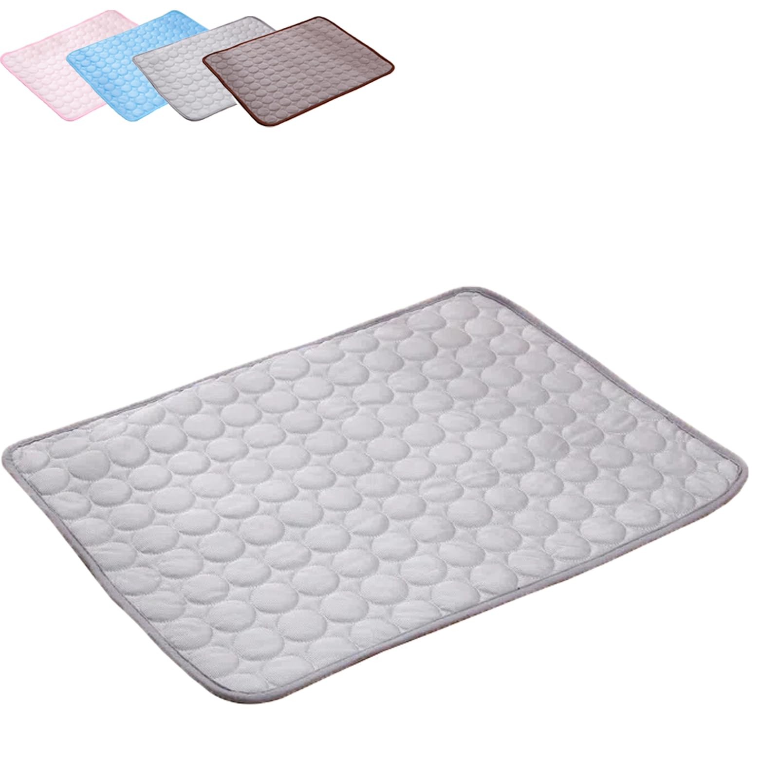 Dog Cooling Mat,Cooling Mats for Cats, Premium Cooling Mat For Pet (Gray,S)