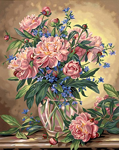 Preisvergleich Produktbild Dimensions Malen-nach-Zahlen-Set Motiv: Blumen